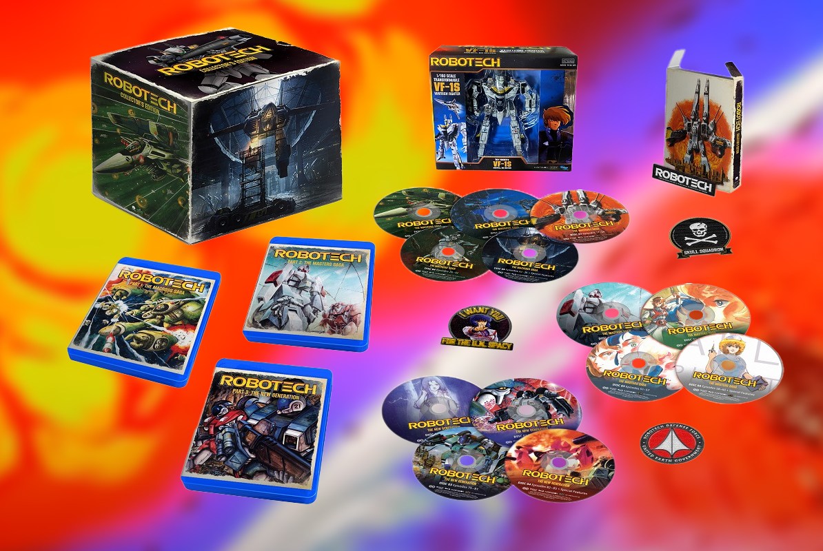 The collector’s box set of Robotech is on sale for its lowest price yet — includes an actual Veritech