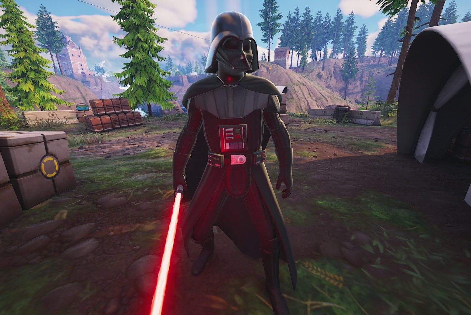 Where to find Darth Vader and Chewbacca in Fortnite’s Star Wars update