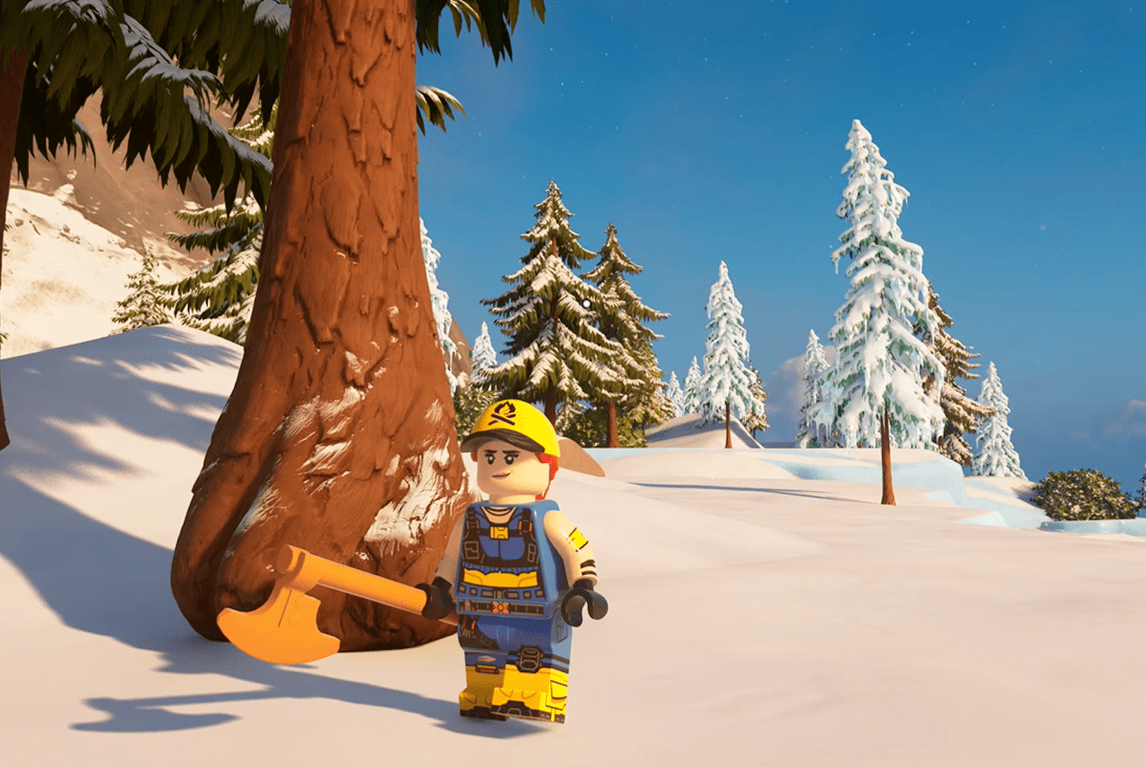 How to get frostpine in Lego Fortnite