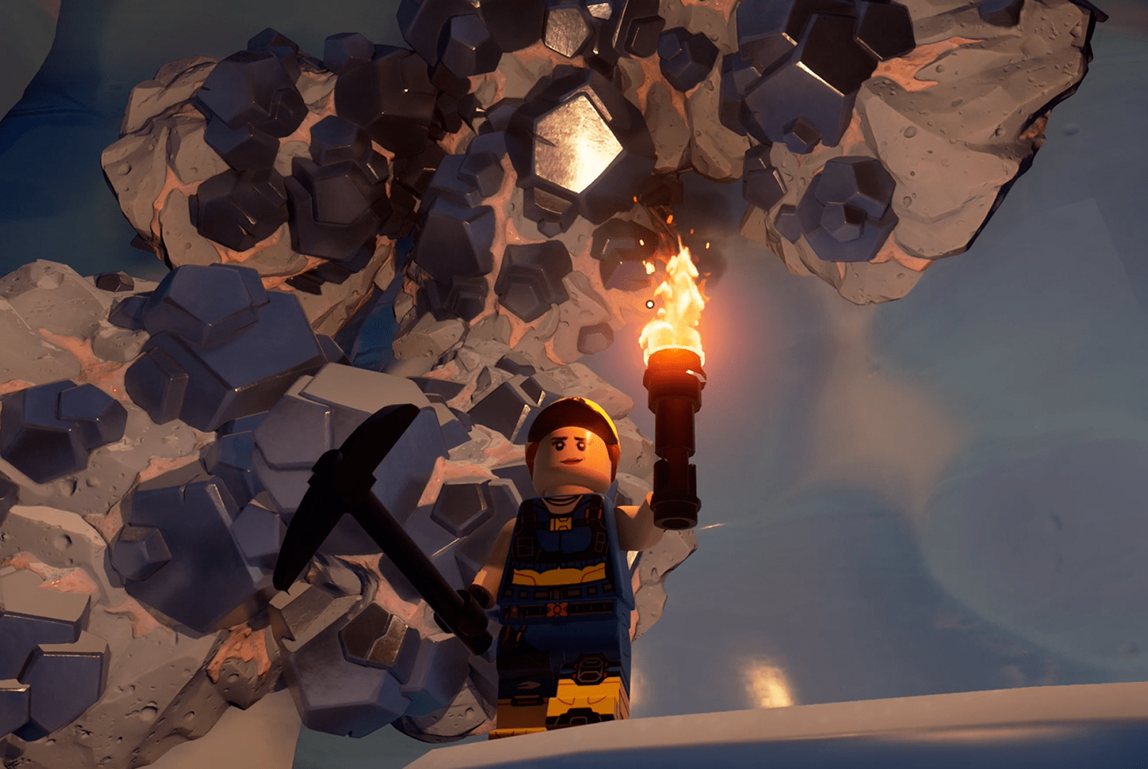 How to get iron in Lego Fortnite