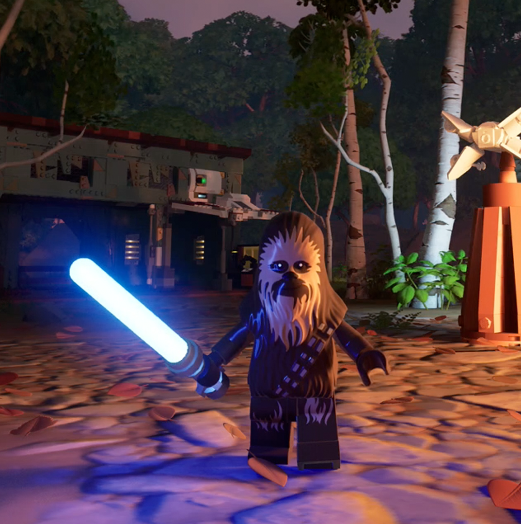 How to get a lightsaber in Star Wars Lego Fortnite